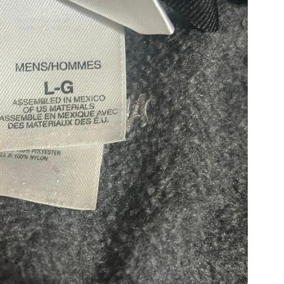 The North Face Men’s Gray Full Zip Fleece fall/winter Jacket Size Large - Picture 4 of 7